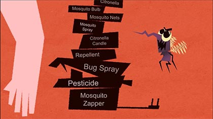 پشه، مرگبارترین حشره‌ی روی زمین
