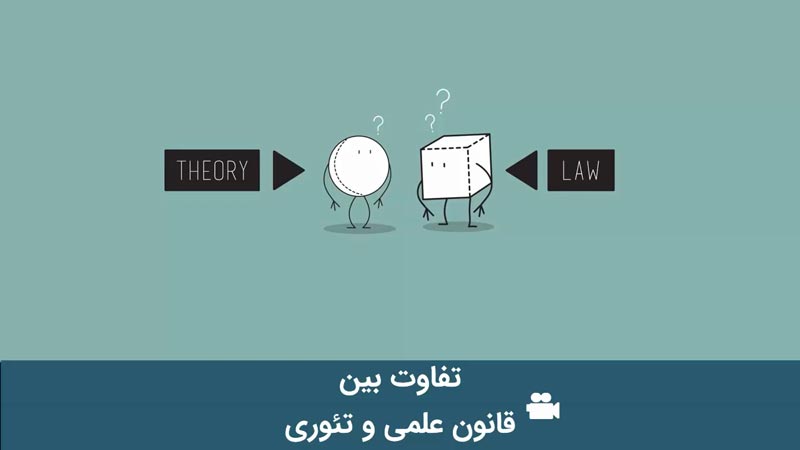 تفاوت بین قانون علمی و تئوری