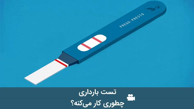 نحوه‌ی عملکرد تست بارداری