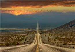 جاده ی دره ی مرگ به طول 200 کیلومتر، امریکا