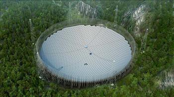 بزرگ‌ترین تلسکوپ رادیویی جهان کامل شد