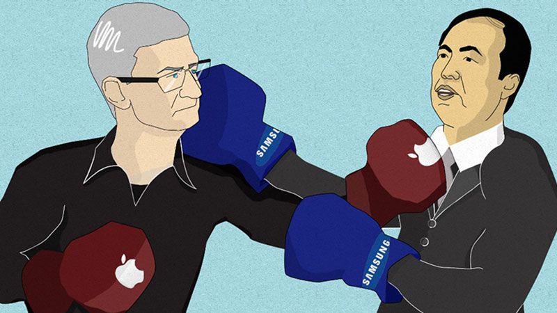 داستان کشمکش‌های تمام‌نشدنی اپل و سامسونگ