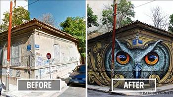 قبل و بعد؛ ساختمان‌هایی که تبدیل به اثر هنری شده‌اند