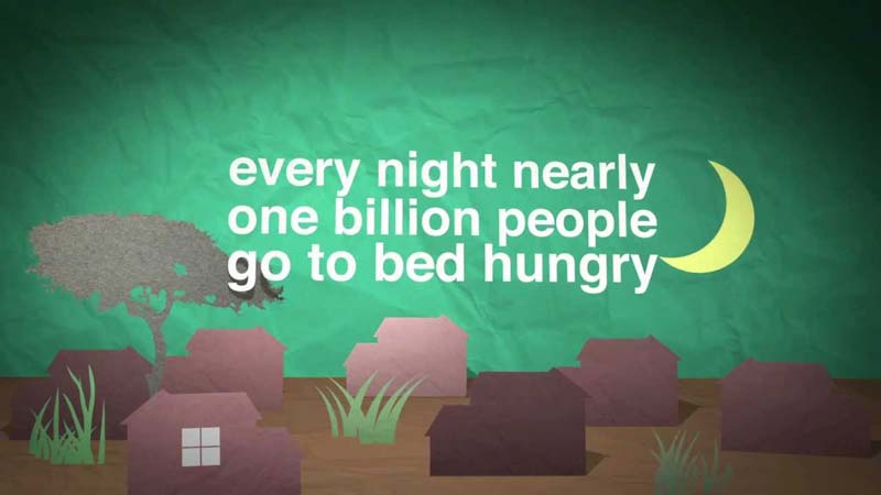 گرسنگی، بزرگ‌ترین مشکل قابل حل جهان