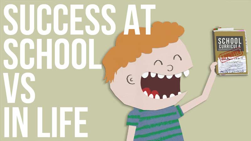 موفقیت در مدرسه یا موفقیت در زندگی؟