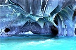غارهای مرمری پاتاگونیا،شیلی