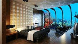  اتاقی در هتل زیر آب، دوبی