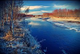 رودخانه خسن، منطقه‌ی ماگادان،روسیه