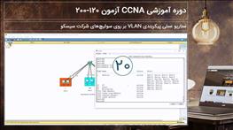 سناریو عملی پیکربندی VLAN بر روی سوئیچ‌های شرکت سیسکو