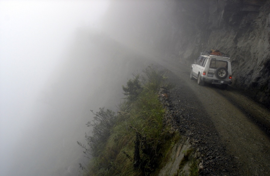 جاده یونگاس (Yungas)، بولیوی