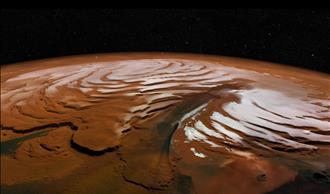 قطب شمال سیاره مریخ