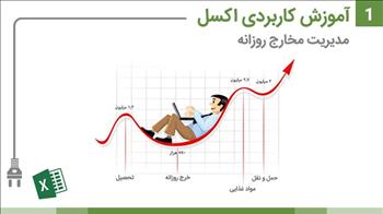آموزش کاربردی اکسل - پروژه مخارج روزانه